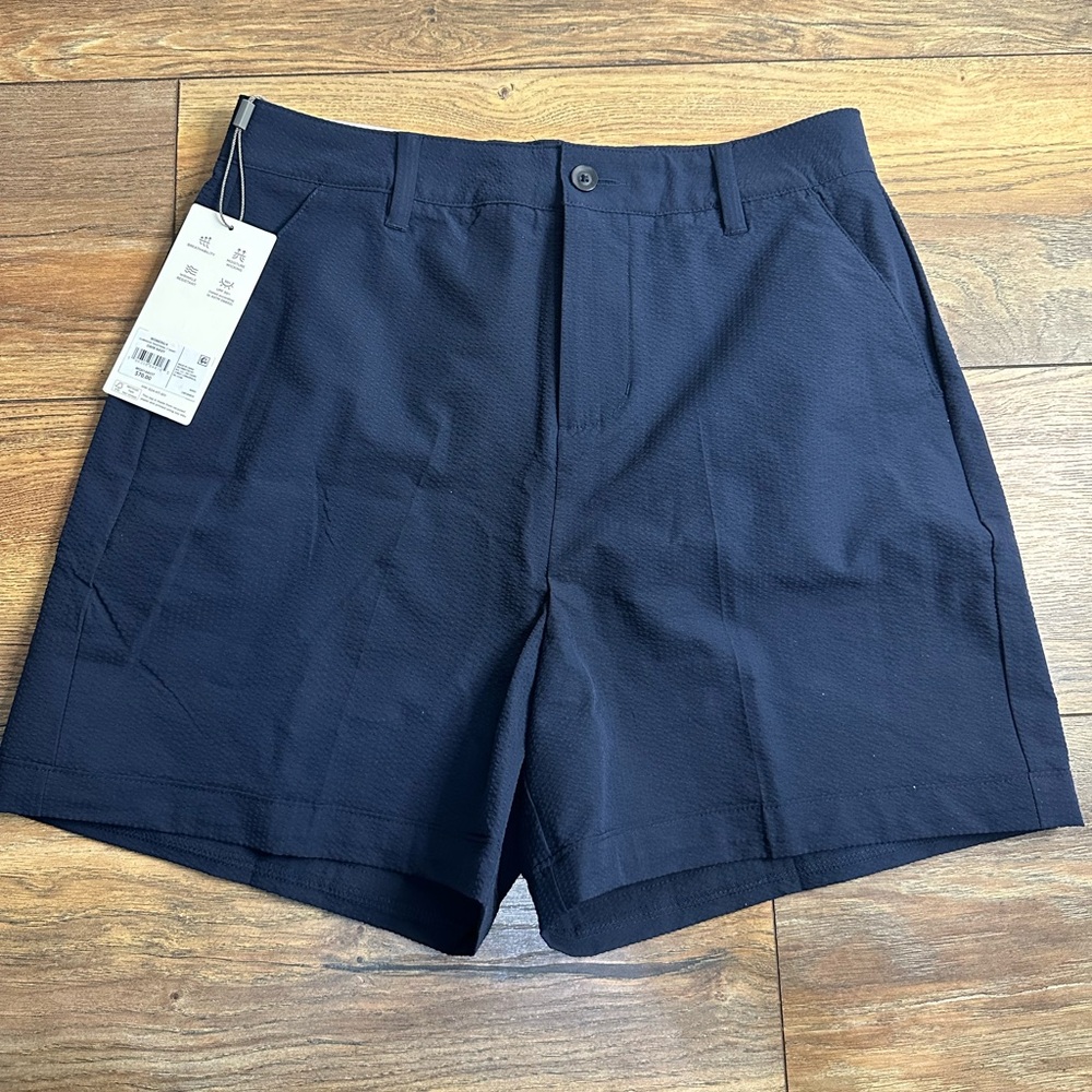 New Walter Hagen Women’s Clubhouse Golf Traditional 7” Shorts Size 4 Navy